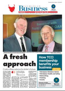 The July edition of the Tasmanian Business Reporter is now available, click on the image to visit the online version.